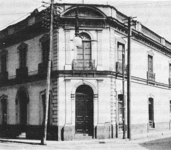 Liceo Alemán de Santiago - Sede Agustinas en 1910