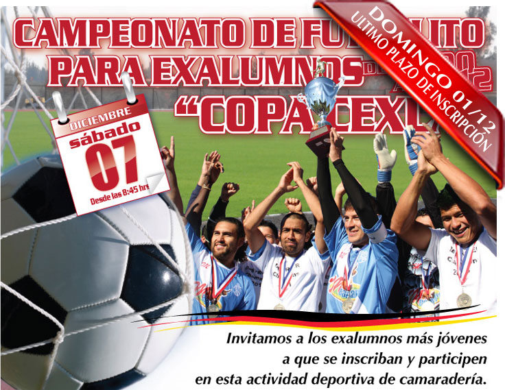 Campeonato de Futbolito para Exalumnos - Copa Cexla 2013